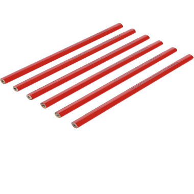 BGS Carpenter”s Pencils | 250 mm | 6 pcs. 2071