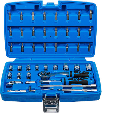 BGS Socket Set | 6.3 mm (1/4”) Drive | 46 pcs. 2144