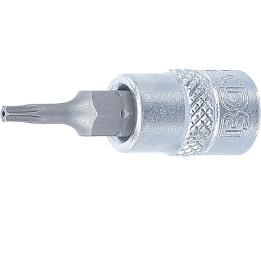 BGS Bit Socket | 6.3 mm (1/4”) Drive | T-Star tamperproof (for Torx) T9 2364