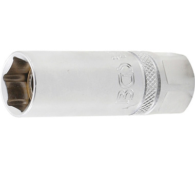 BGS Spark Plug Socket with Magnet, Hexagon | 12.5 mm (1/2”) Drive | 16 mm 2468