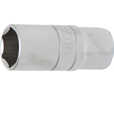 BGS Spark Plug Socket, Hexagon | 12.5 mm (1/2”) Drive | 21 mm 2470