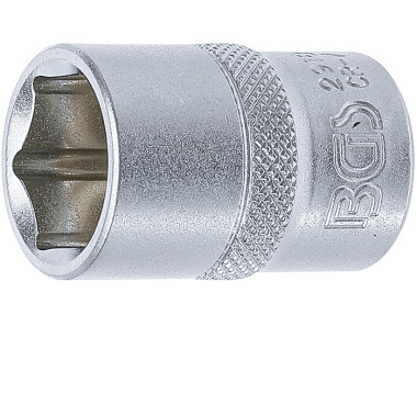 BGS Socket, Hexagon | 12.5 mm (1/2”) Drive | 18 mm 2918