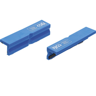 BGS Bench Vice Jaw Protectors | Plastic | 125 mm | 2 pcs. 3046