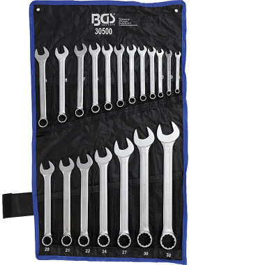 BGS Combination Spanner Set | 8 - 32 mm | 19 pcs. 30500