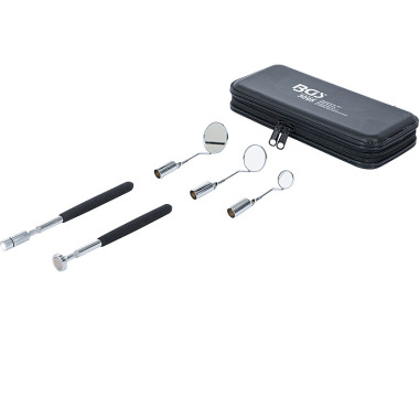 BGS LED magnetic Pick-Up Tool and Inspection Mirror Set 3095