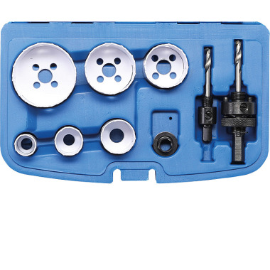 BGS Hole Saw Set | Ø 22 - 65 mm | depth 40 mm | 8 pcs. 3906