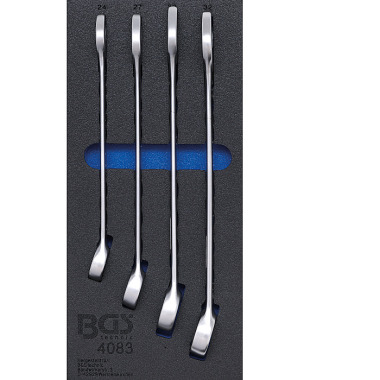 BGS Tool Tray 1/3: Combination Spanner Set | 24 - 32 mm | 4 pcs. 4083