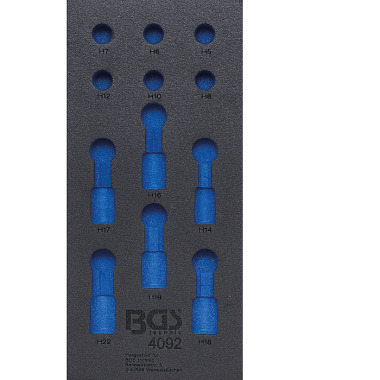 BGS Tool Tray 1/3, empty | for BGS 4092 4092-1