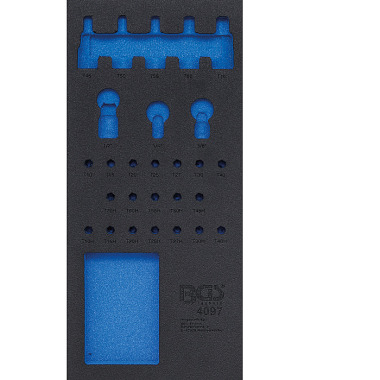 BGS Tool Tray 1/3, empty | for BGS 4097 4097-1