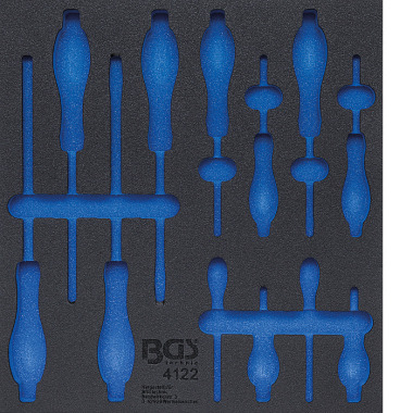 BGS Tool Tray 2/3, empty | for BGS 4122 4122-1