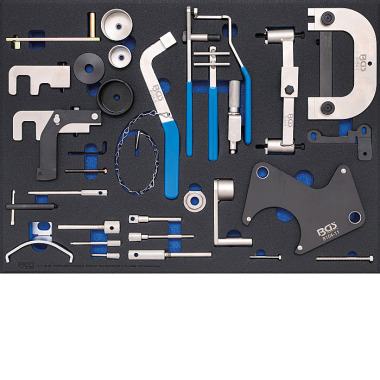 BGS Tool Tray 3/3: Engine Timing Tool Set | for Renault, Nissan, Opel, Volvo 4134