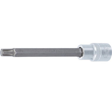 BGS Bit Socket | length 140 mm | 12.5 mm (1/2”) Drive | Spline (for RIBE) | M9 4174