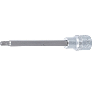 BGS Bit Socket | length 140 mm | 12.5 mm (1/2”) Drive | Spline (for XZN) | M6 4331