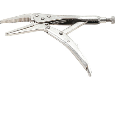 BGS Locking Long Nose Grip Pliers | 170 mm 474