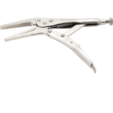 BGS Locking Long Nose Grip Pliers | 225 mm 475