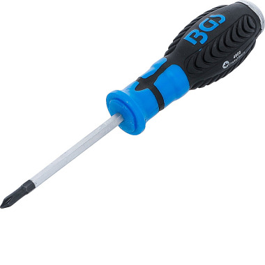 BGS Screwdriver | Cross Slot PH1 | Blade Length 75 mm 4908