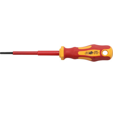 BGS VDE Screwdriver | Slot SL 3 mm | Blade Length 75 mm 4925