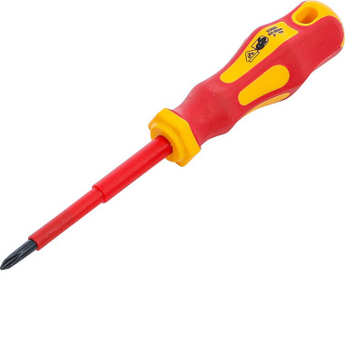 BGS VDE Screwdriver | Cross Slot PH1 | Blade Length 80 mm 4926