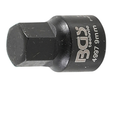 BGS Brake Calliper Socket | internal Hexagon | extra short | 9 mm 4997