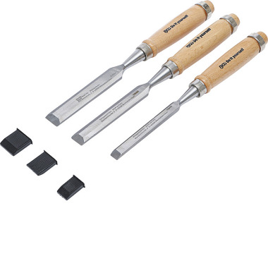 BGS Firmer Chisel Set | 10 / 16 / 20 mm | 3 pcs. 50240