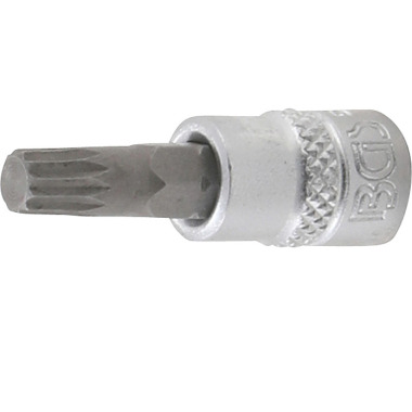 BGS Bit Socket | 6.3 mm (1/4”) Drive | Spline (for XZN) M6 5105-M6