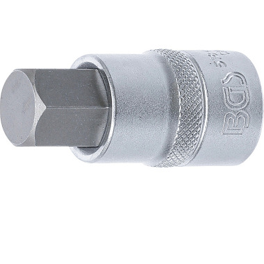 BGS Bit Socket | 12.5 mm (1/2”) | internal Hexagon 17 mm 5184-H17