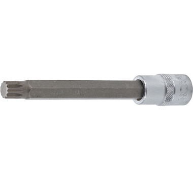 BGS Bit Socket | length 140 mm | 12.5 mm (1/2”) Drive | Spline (for XZN) | M12 5184-M12