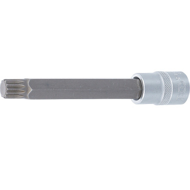 BGS Bit Socket | length 140 mm | 12.5 mm (1/2”) Drive | Spline (for XZN) | M14 5184-M14