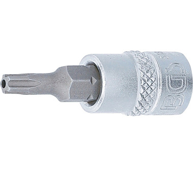 BGS Bit Socket | 6.3 mm (1/4”) Drive | T-Star tamperproof (for Torx) TS20 5184-TS20