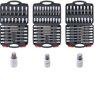 BGS Bit Socket Assortment | 12.5 mm (1/2”) Drive | 88 pcs. 5186