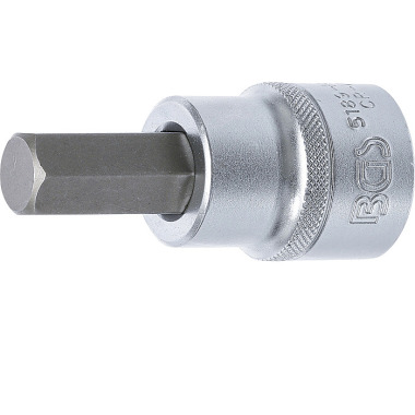 BGS Bit Socket | 20 mm (3/4”) Drive | internal Hexagon 17 mm 5189-H17