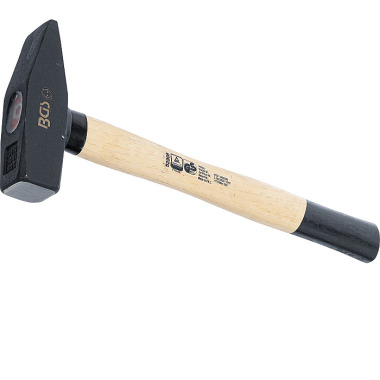 BGS Machinist”s Hammer | Hickory Handle | DIN 1041 | 800 g 52308