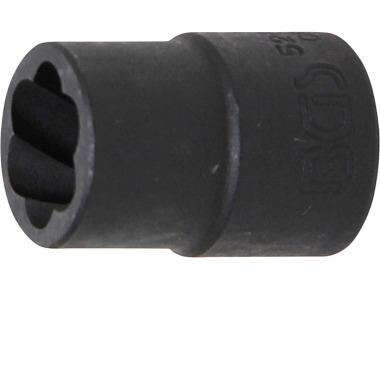 BGS Twist Socket (Spiral Profile) / Screw Extractor | 12.5 mm (1/2”) Drive | 14 mm 5266-14