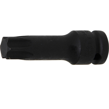 BGS Impact Bit Socket | length 75 mm | 12.5 mm (1/2”) Drive | T-Star (for Torx) T80 5480-T80