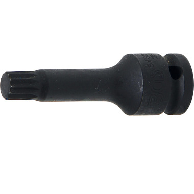 BGS Impact Bit Socket | length 75 mm |12.5 mm (1/2”) Drive | Spline (for XZN) M12 5482-M12