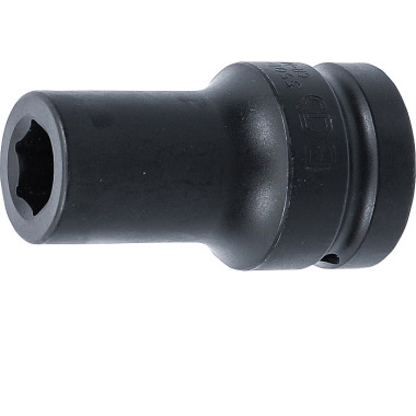 BGS Impact Socket Hexagon, deep | 25 mm (1”) Drive | 19 mm 5500-19