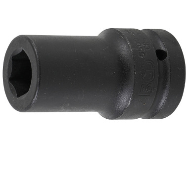 BGS Impact Socket Hexagon, deep | 25 mm (1”) Drive | 22 mm 5500-22