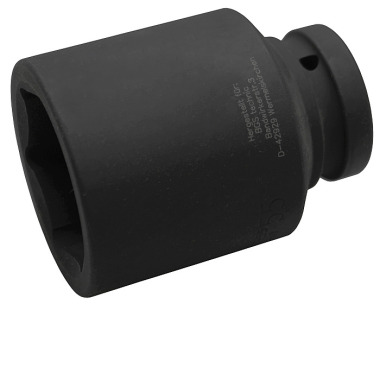 BGS Impact Socket Hexagon, deep | 25 mm (1”) Drive | 55 mm 5500-55