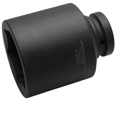 BGS Impact Socket Hexagon, deep | 25 mm (1”) Drive | 65 mm 5500-65