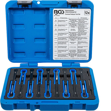 BGS Cable Splice Release Tool Set | universal | 12 pcs. 60100