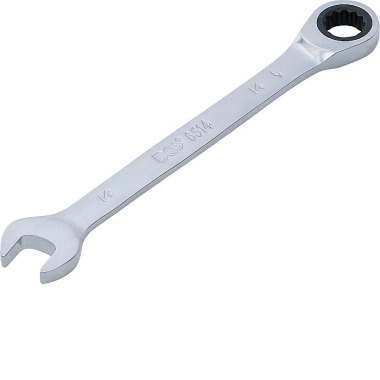 BGS Ratchet Combination Wrench | 14 mm 6514