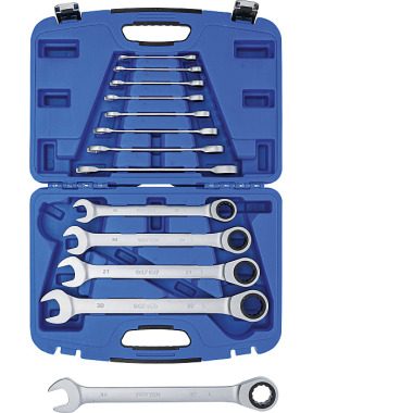 BGS Ratchet Combination Wrench Set | 8 - 32 mm | 13 pcs. 6542