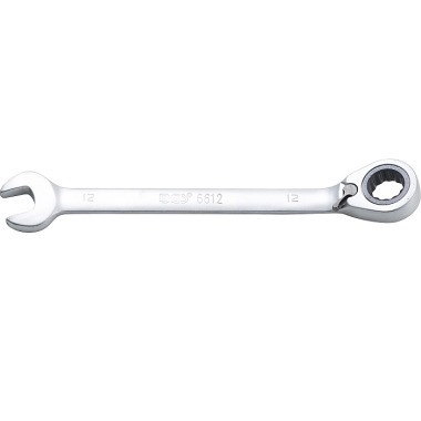 BGS Ratchet Combination Wrench | reversible | 12 mm 6612