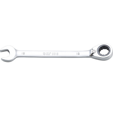 BGS Ratchet Combination Wrench | reversible | 16 mm 6616