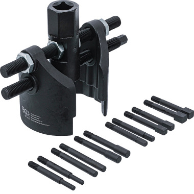 BGS Universal Axle Cap and Groove Nut Wrench Set 6746