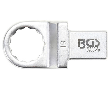 BGS Push Fit Ring Spanner | 19 mm | Square Size 14 x 18 mm 6903-19