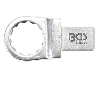 BGS Push Fit Ring Spanner | 22 mm | Square Size 14 x 18 mm 6903-22