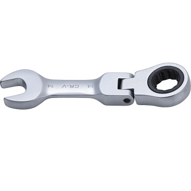 BGS Ratchet Combination Wrench | short | adjustable | 14 mm 6914