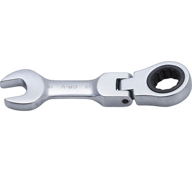 BGS Ratchet Combination Wrench | short | adjustable | 15 mm 6915