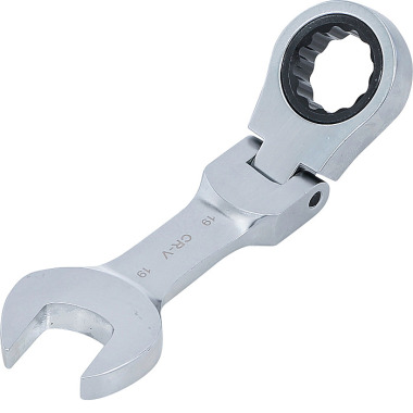 BGS Ratchet Combination Wrench | short | adjustable | 19 mm 6919